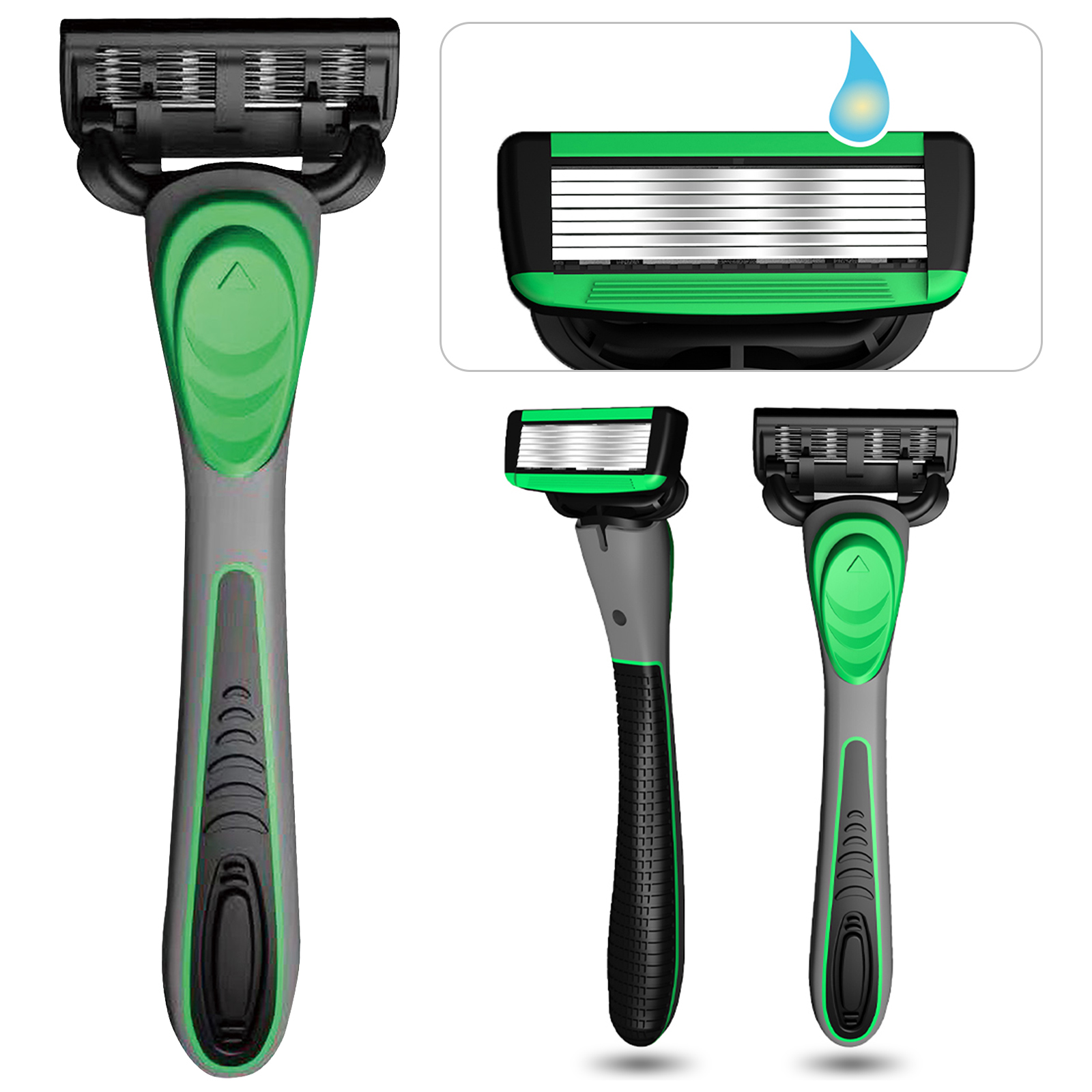 Men's 7-Layer Manual Razor Sha - đánh giá và giá Men'S Grooming Gel