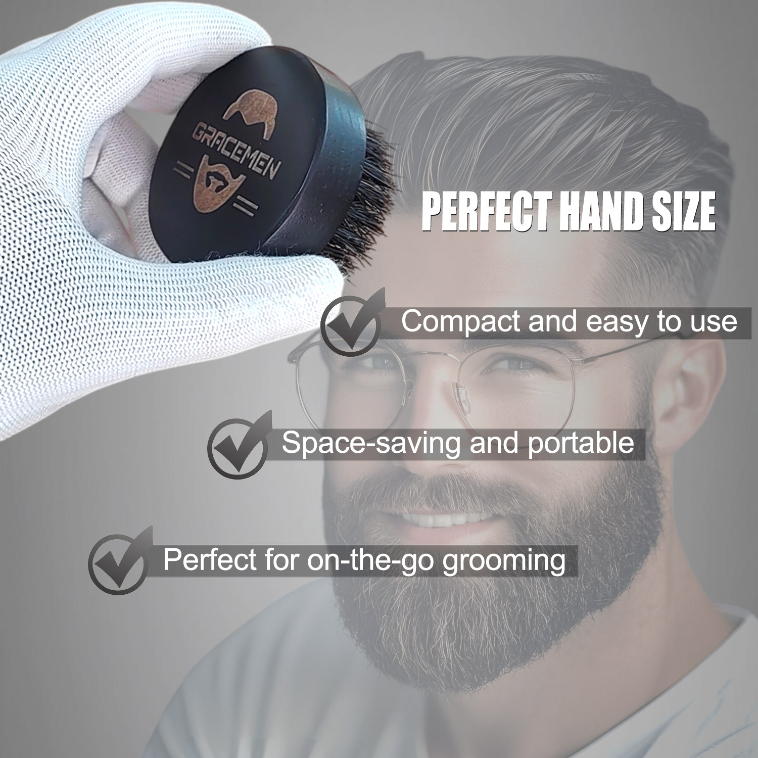 Round Beard Brush for Men – 10 - đánh giá và giá Men'S Grooming Facial