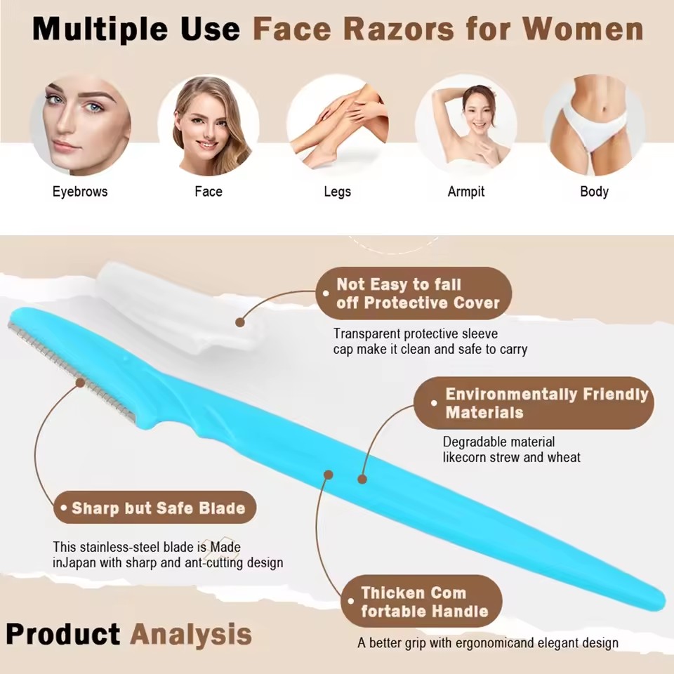 5/10/30/40pcsbrow Razor and Fa - đánh giá và giá Men'S Beard Grooming