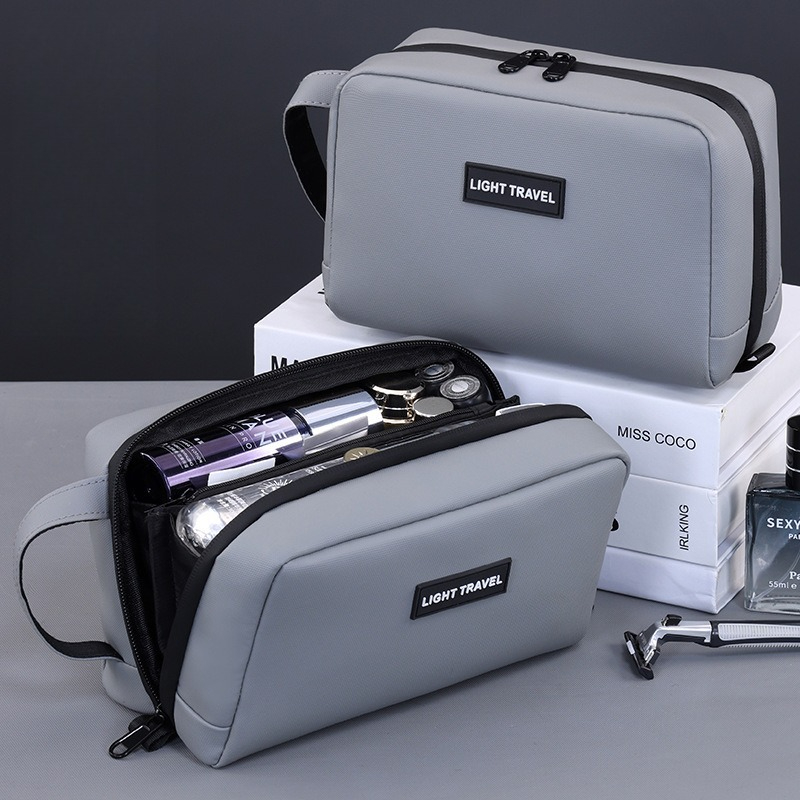Waterproof Handheld Makeup Bag - đánh giá và giá Men'S Grooming Organizer