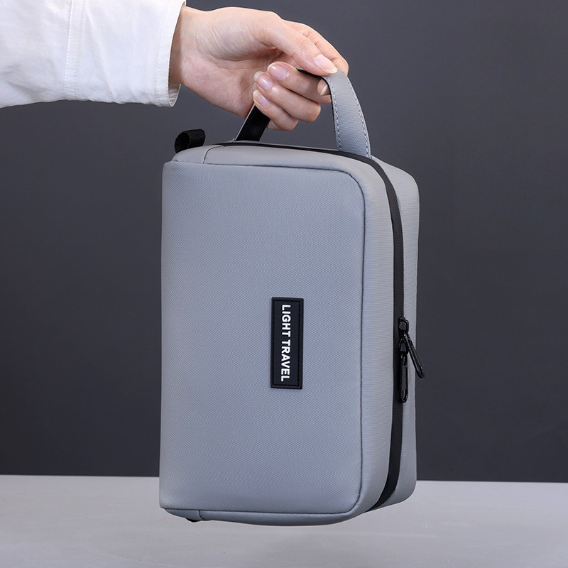 Waterproof Handheld Makeup Bag - đánh giá và giá Men'S Grooming Organizer