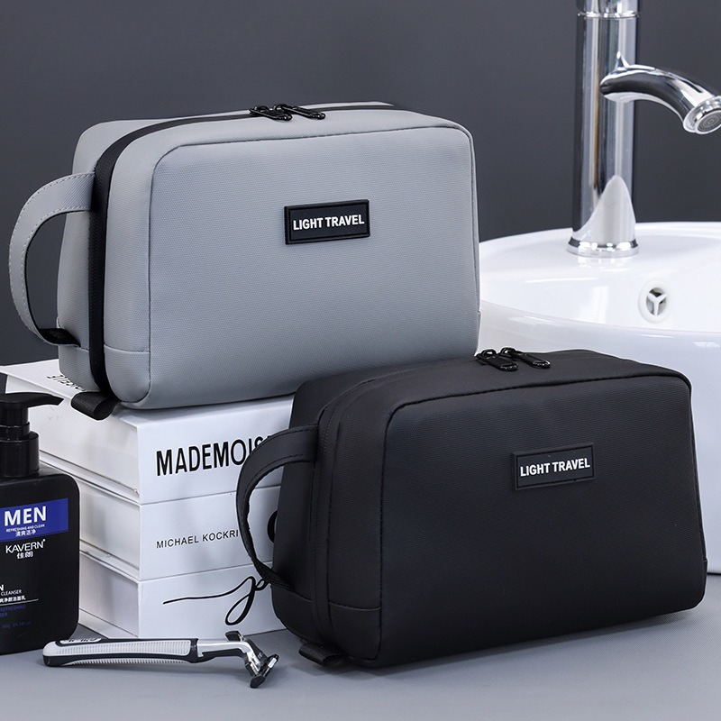 Waterproof Handheld Makeup Bag - đánh giá và giá Men'S Grooming Organizer