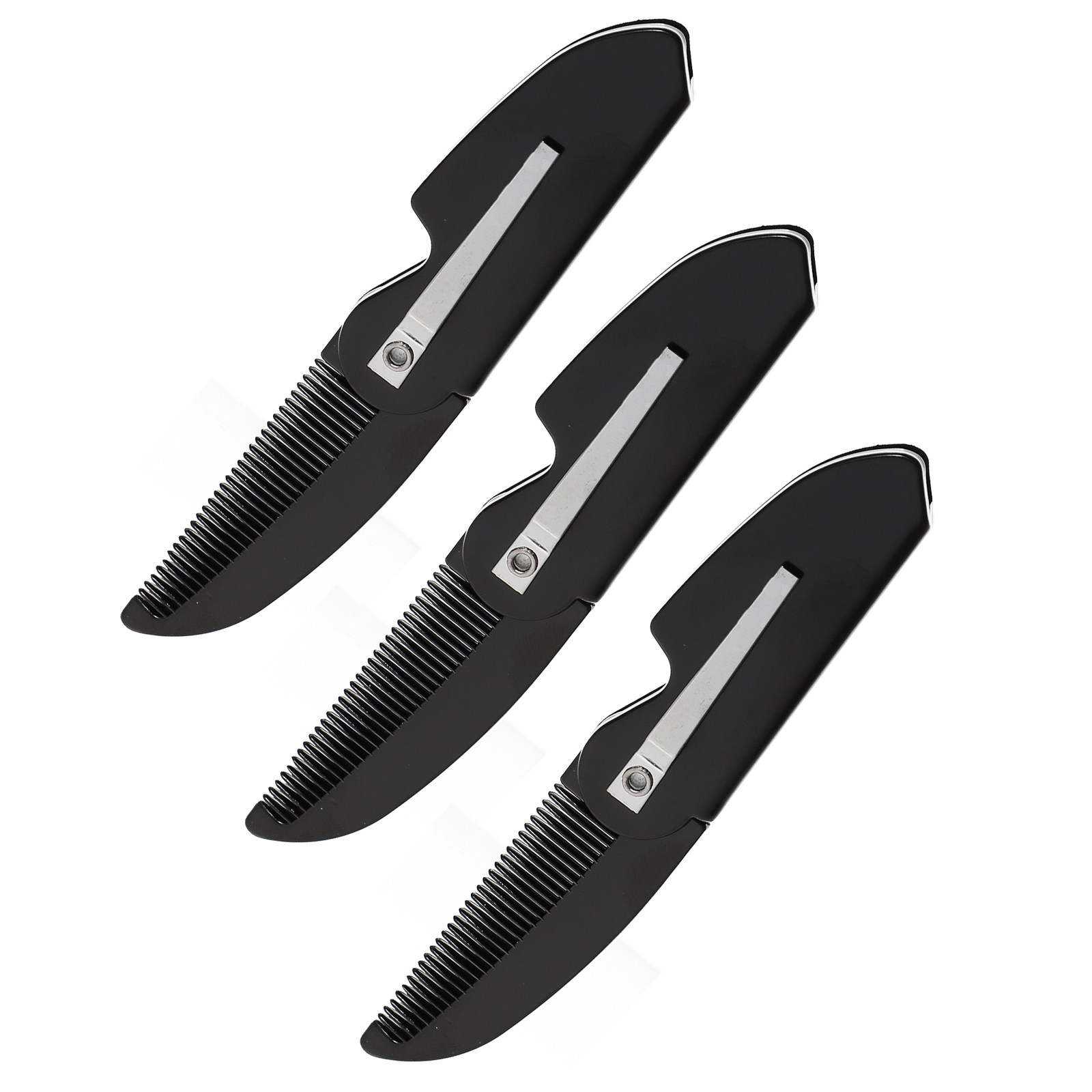 3Pcs Folding Beard Combs Porta - đánh giá và giá Men'S Beard Grooming