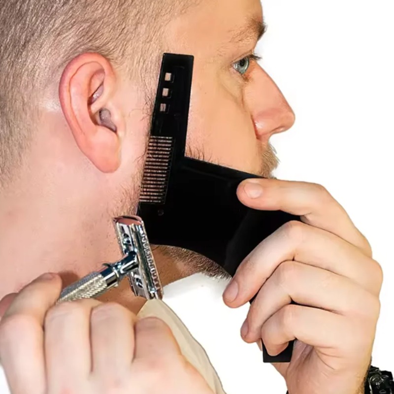 1PC Men Beard Shaping Template - đánh giá và giá Men'S Grooming Facial