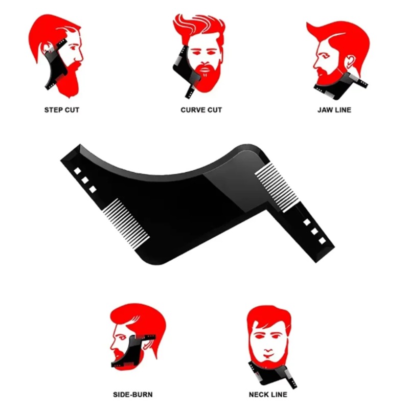 1PC Men Beard Shaping Template - đánh giá và giá Men'S Grooming Facial