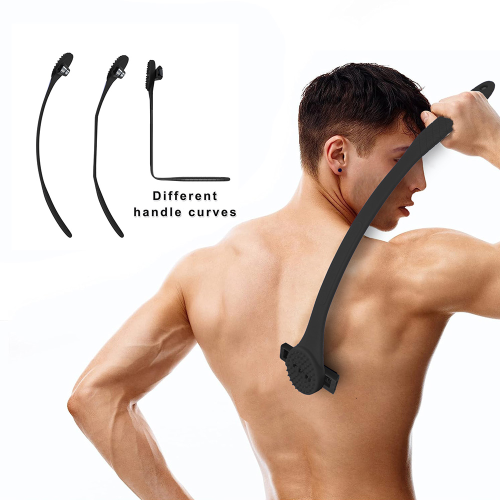Men's 2-in-1 Silicone Back Sha - đánh giá và giá Men'S Grooming Gel