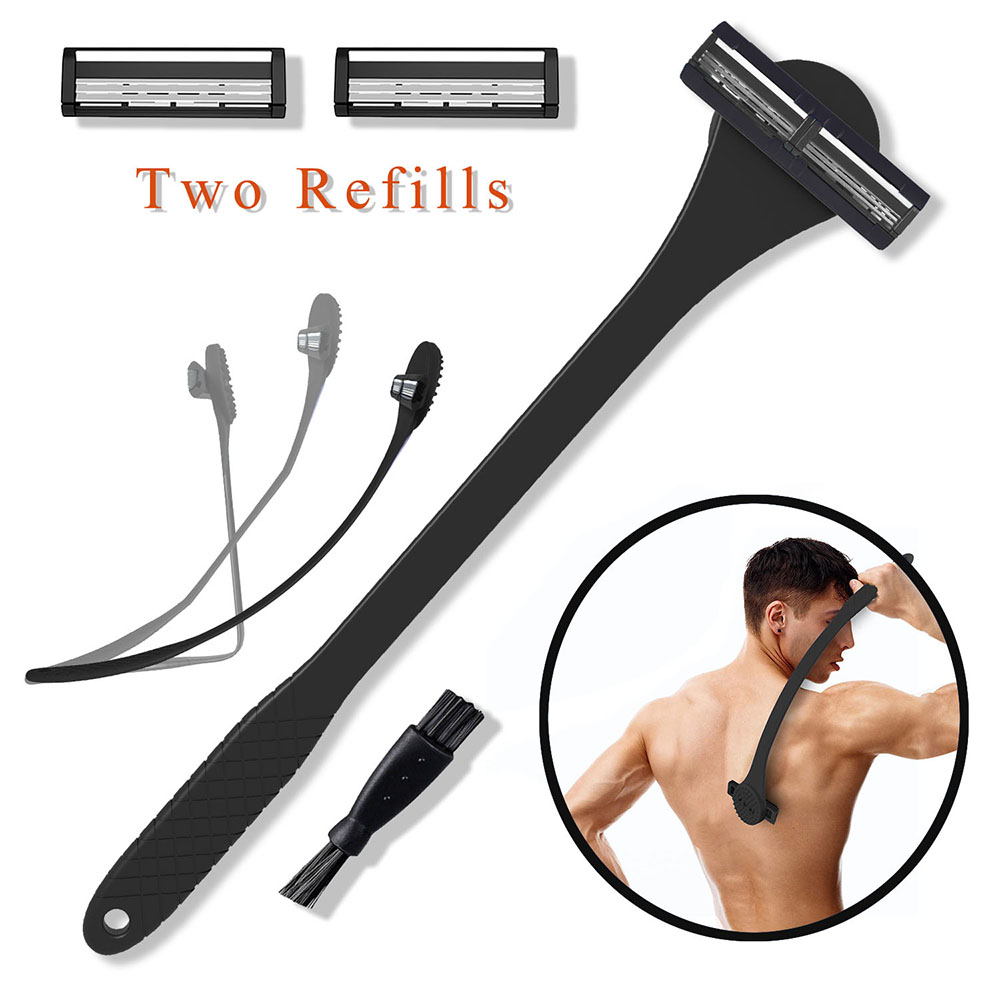 Men's 2-in-1 Silicone Back Sha - đánh giá và giá Men'S Grooming Gel