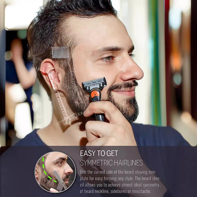 Beard Shaping Tool Mustache St - đánh giá và giá Men'S Grooming Facial