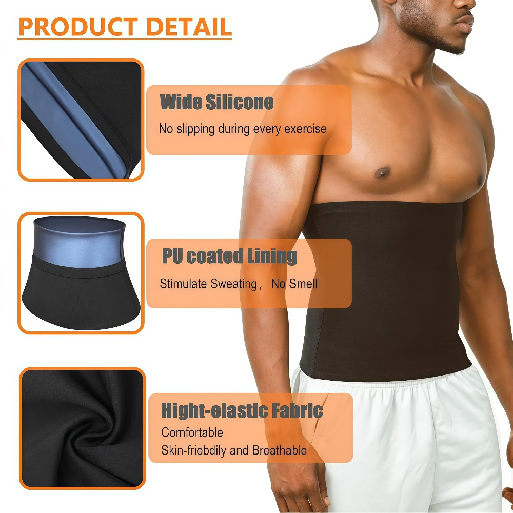 1Pcs Waist Cincher Sauna Sweat - đánh giá và giá Men'S Beard Grooming