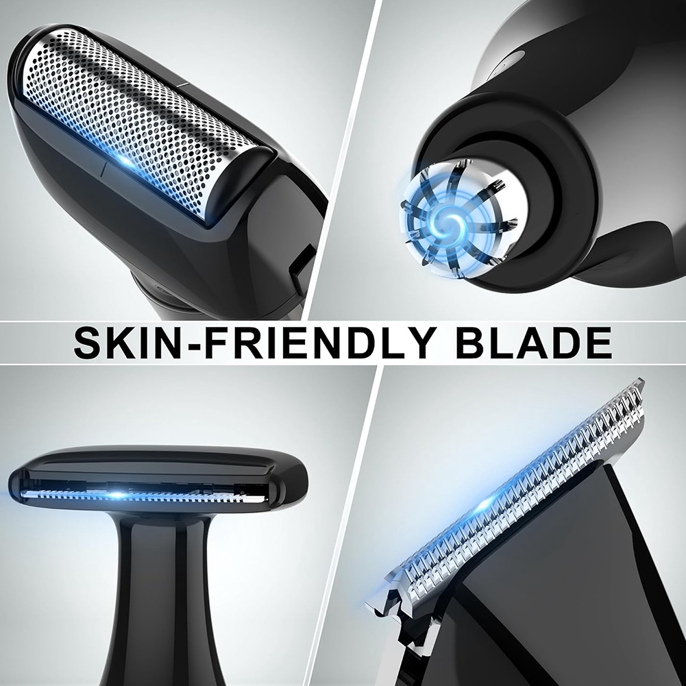 【RABATT】Mens Electric Back Sha - đánh giá và giá Men'S Grooming Facial