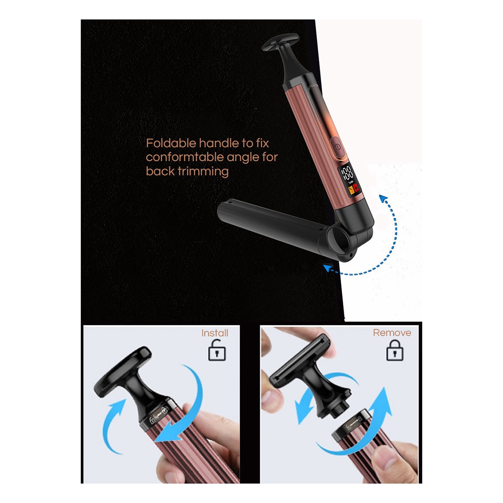 【RABATT】Mens Electric Back Sha - đánh giá và giá Men'S Grooming Facial